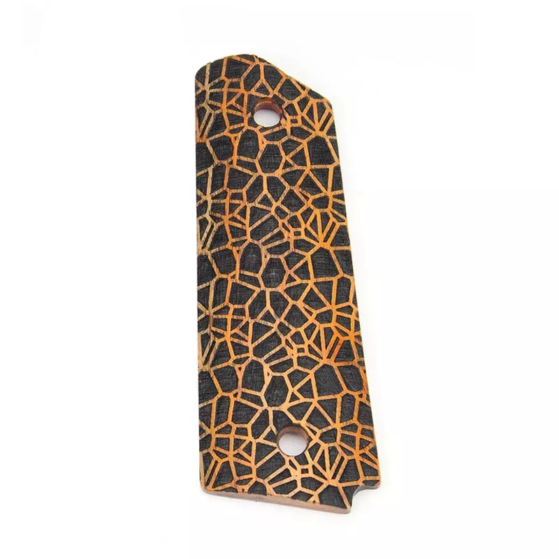Ed Brown Exclusive Orangeheart Labyrinth Grips