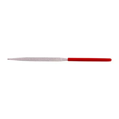 Eze-Lap Diamond Needle File Flat Ward, Fine Single Steel