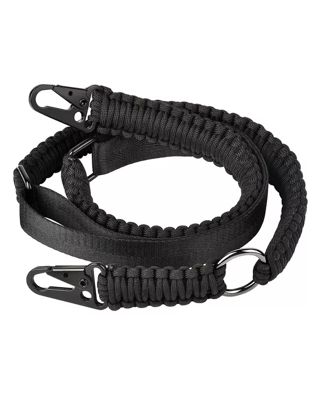 EZshoot 2 Point Sling 550 Paracord Sling Adjustable Strap with Eagle Hook