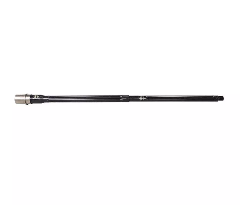 Faxon Firearms 24″ Heavy Fluted Rifle-Length Salt Bath Nitride 6.5 Creedmoor 5R 416-R Nitride Nickel Teflon Extension Barrel – 10BC8R24FHQ-5R-NP3