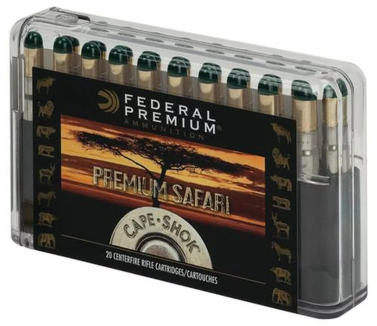 Federal Cape-Shok .470 Nitro Express 500gr, Woodleigh Hydro