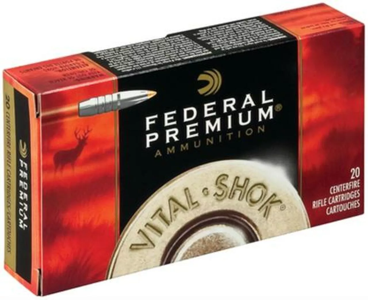 Federal Premium 7mm Rem Mag Nosler Ballistic Tip 150gr, 20Box/10Case