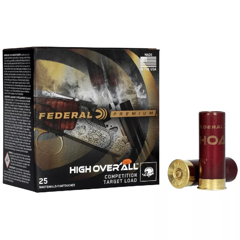 Federal Premium High Over All Shotshells, 2.75″ 7/8oz 7.5Shot 25 Per Box/10 Case 20 Gauge – HOA20H75
