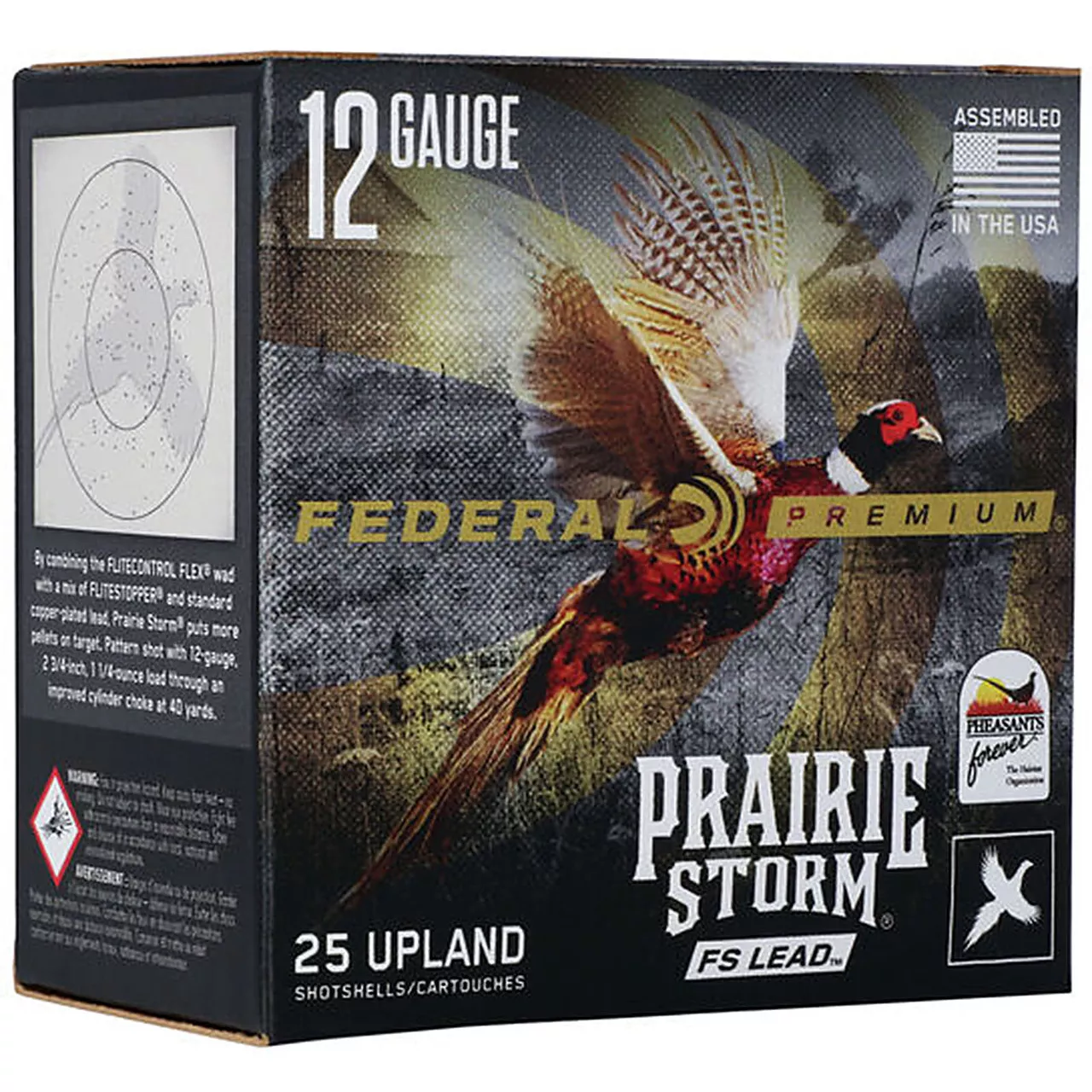 Federal Premium Prairie Storm 12 Gauge 2.75″ 1 1/4 Oz #4