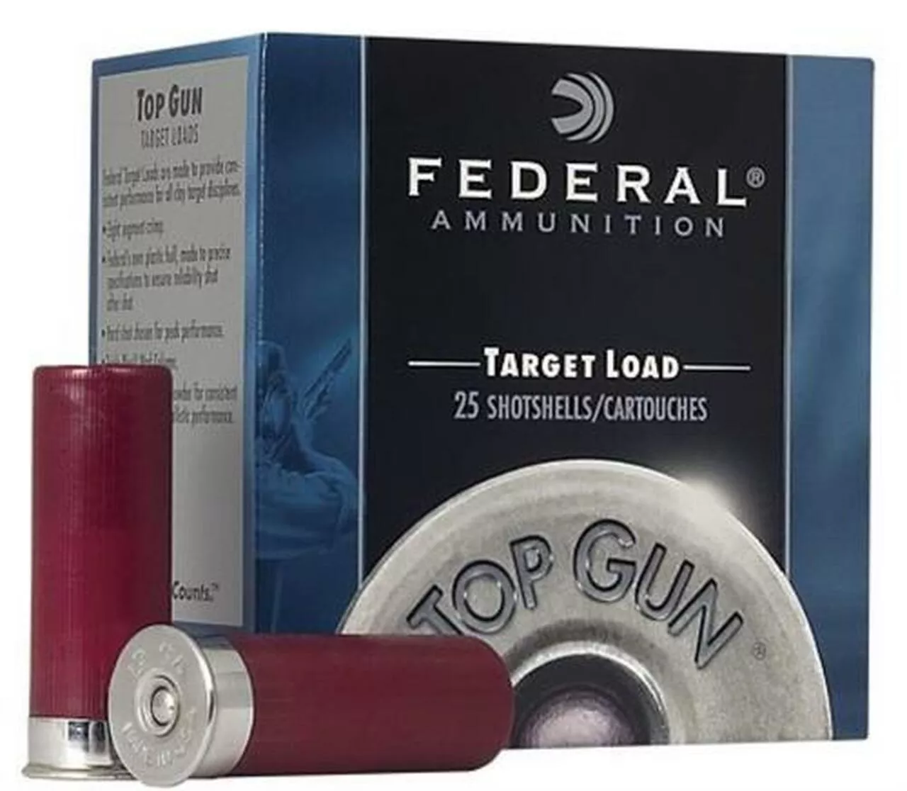 Federal Top Gun, 20 Ga 2.75″, #9, 7/8 oz., 25rd Box