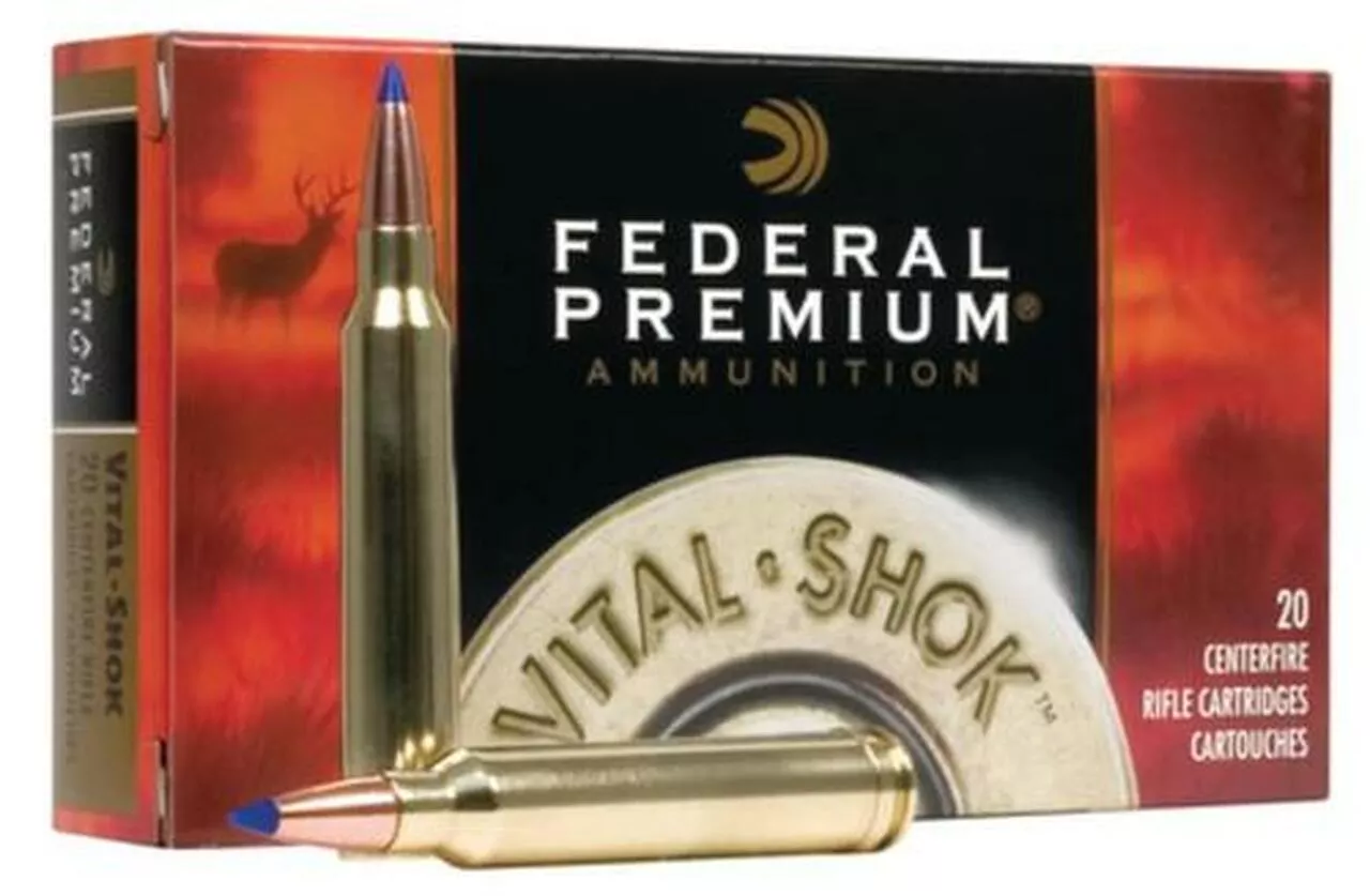 Federal Vital-Shok 7mm Rem Mag 140gr, Trophy Bonded Tip 20rd Box