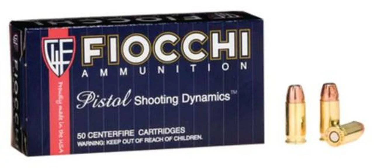 Fiocchi .32 ACP, 60 Gr, Jacketed Hollow Point, 50rd Box