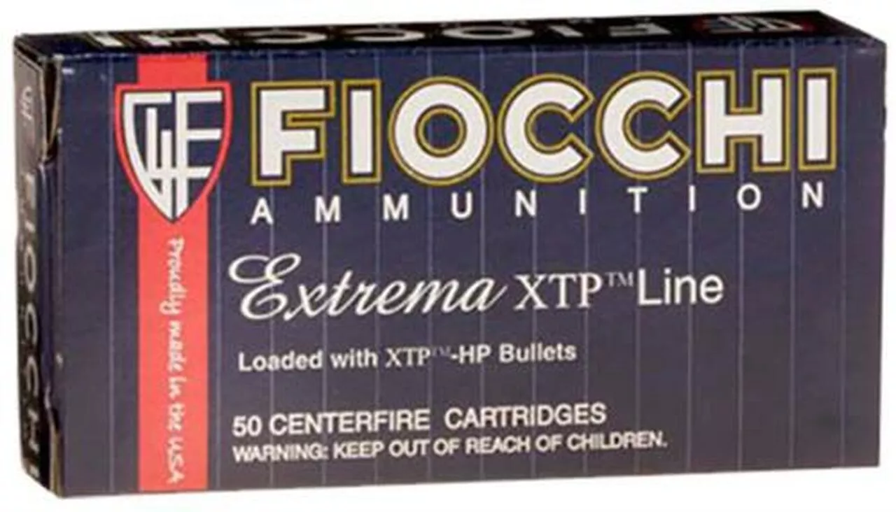 Fiocchi Extrema 9mm 115gr, XT Hollow Point, 25rd/Box