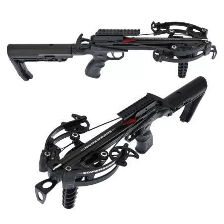 FMA Supersonic 120 lbs 330 FPS Compound Crossbow Pistol with stock
