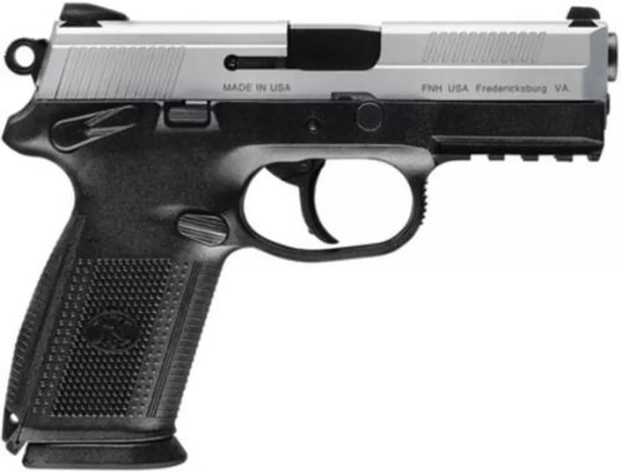 FN FNX-9 DA/SA 9mm 4″ Barrel, 3-Dot 2 Mags Black Polymer Grip SS Slide, 17rd