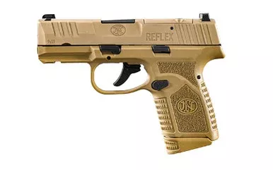 FN REFLEX MRD MS 9MM 3.3 10RD FDE