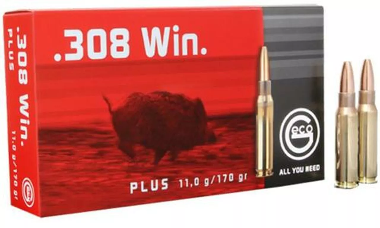 Geco .308 Win 170gr, Plus, 20rd Box