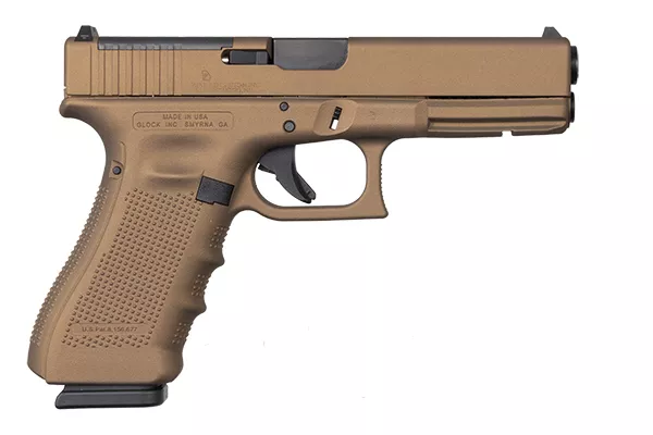 Glock 17 Gen4 MOS Burnt Bronze 9mm Pistol