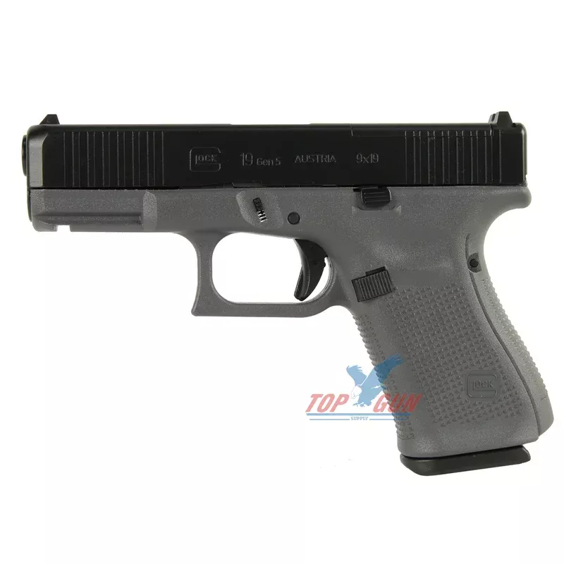 Glock 19 GEN 5 MOS 9mm – Gray 10RND