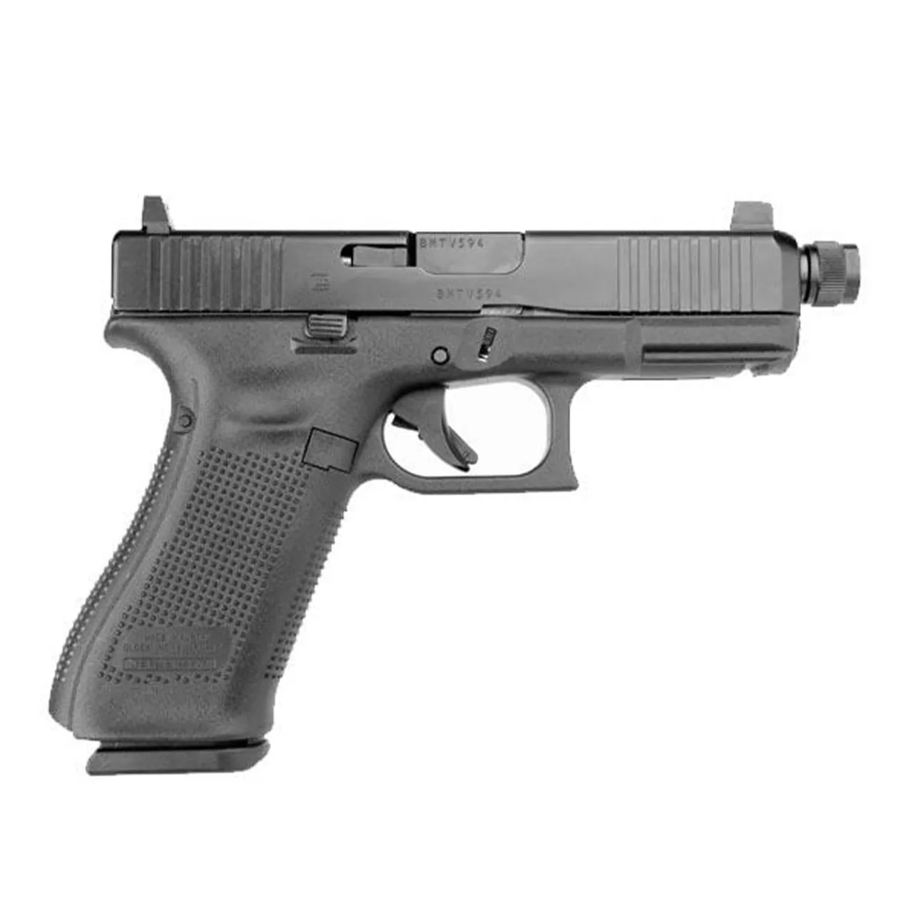 Glock G19 Gen5 FS 9mm 4″ Threaded Barrel 15 Round Black