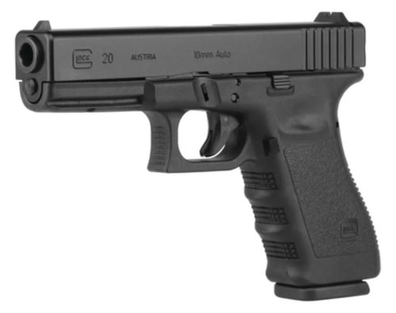 Glock G20 Gen4 10mm Auto 4.6″ Barrel Black Fixed Sights 10rd Mag