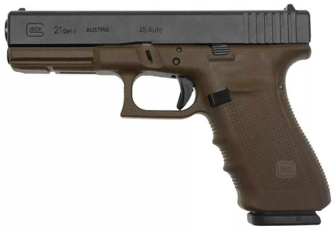 Glock G23 Gen4, 40SW, 13 Round Mags, FLAT DARK EARTH FRAME