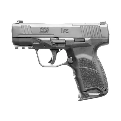 Heckler & Koch CC9 9mm Luger Pistol 3.32" Barrel 12+1 Round Black