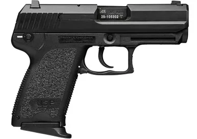 Heckler & Koch USP45 Compact V7 45 ACP Pistol 3.94" Barrel 8+1 Round Black