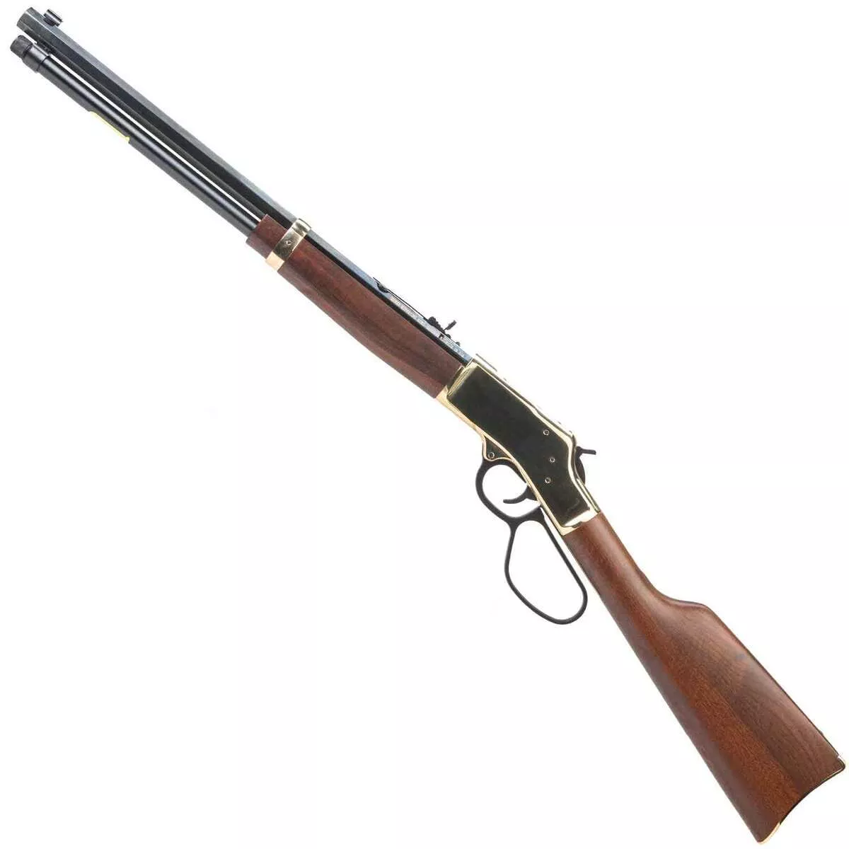 Henry Big Boy Brass Side Gate Polished Hardened Brass Lever Action Rifle – 44 Magnum – 20in