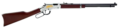 Henry Golden Eagle 2nd Edition Lever Action Rifle .22 LR 20" Barrel Walnut Stock