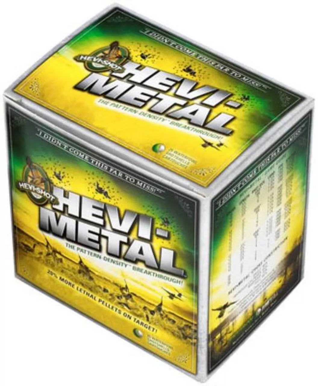 HEVI-Shot HEVI-Metal Waterfowl 10 Ga, 3.5″, 1-3/4oz, BB Shot, 25rd/Box