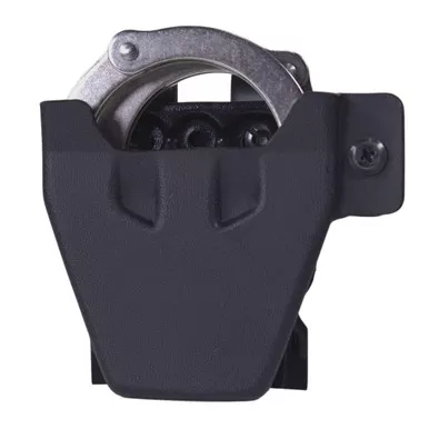 High Speed Gear Uniform Line Handcuff Carrier with PLM Belt Mount Black