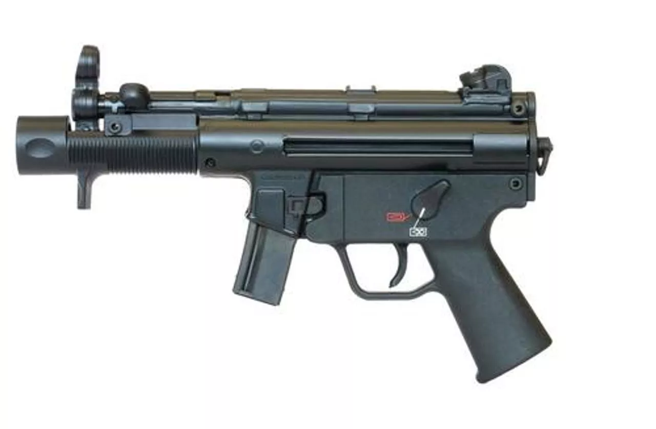 HK SP5K Semi-Auto Pistol, 9mm, 4.53″, Black, 10rd