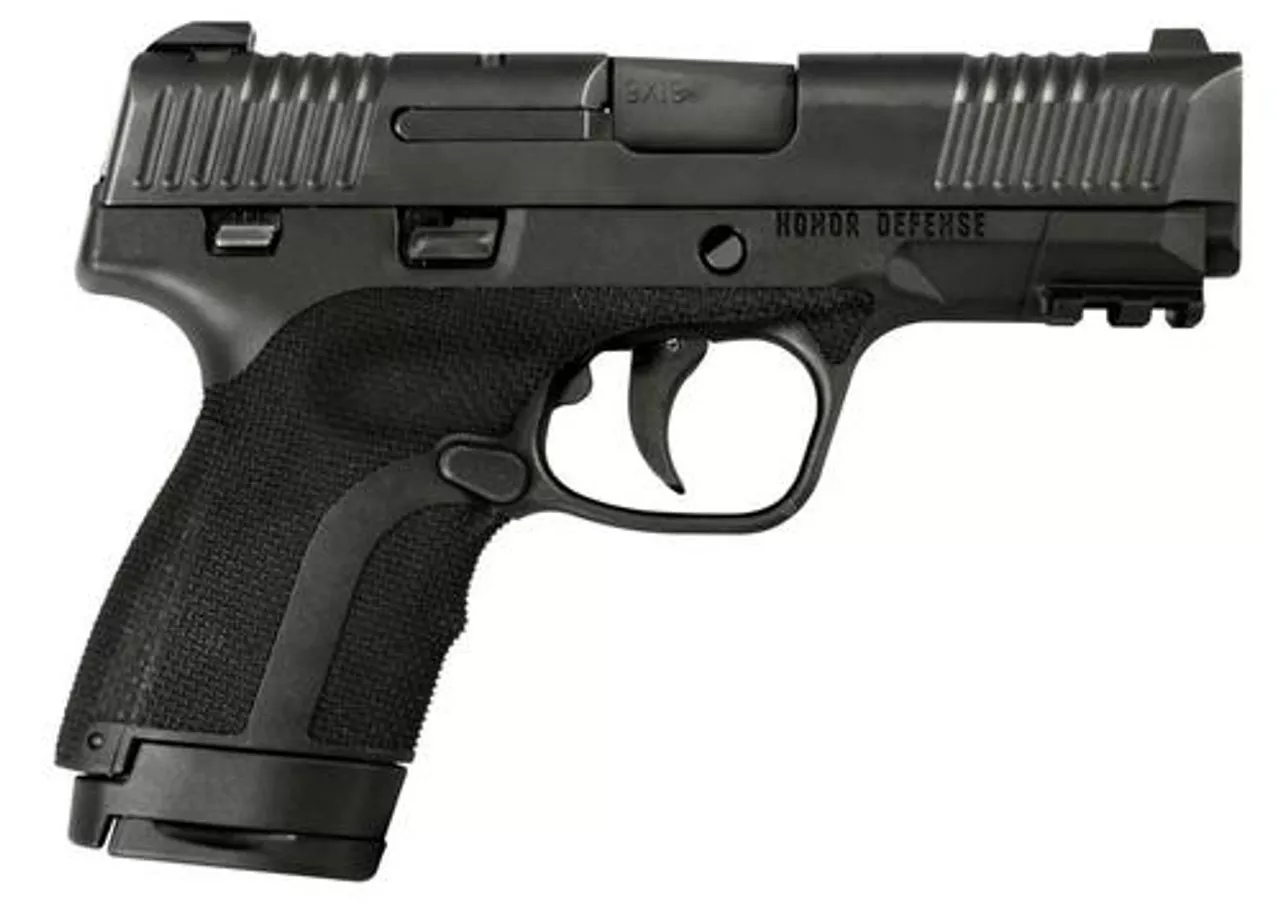 Honor Defense Honor Guard Long Slide, 9mm +P, 3.8″ Barrel, 7rd, Black