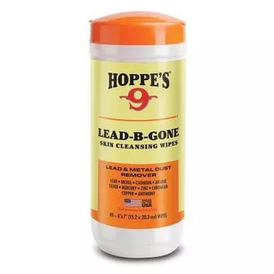 Hoppe's Lead-B-Gone Skin Cleansing Wipes 40 Count