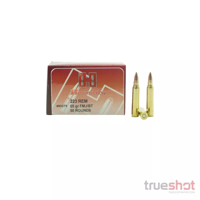 Hornady – 223 Rem – 55 Grain – FMJBT