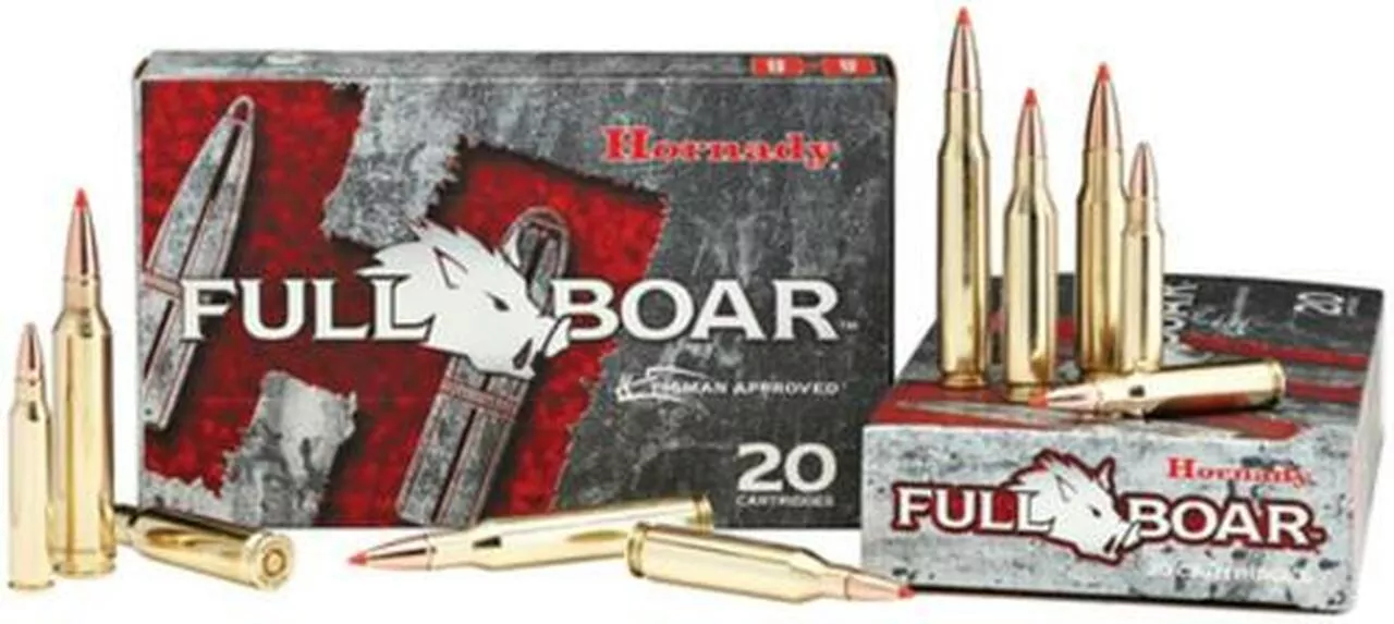 Hornady Full Boar .308 Win 165gr, GMX, 20rd/Box