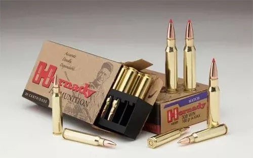 Hornady Match Rifle Ammunition .308 Win 178 gr BTHP Match 20/Box