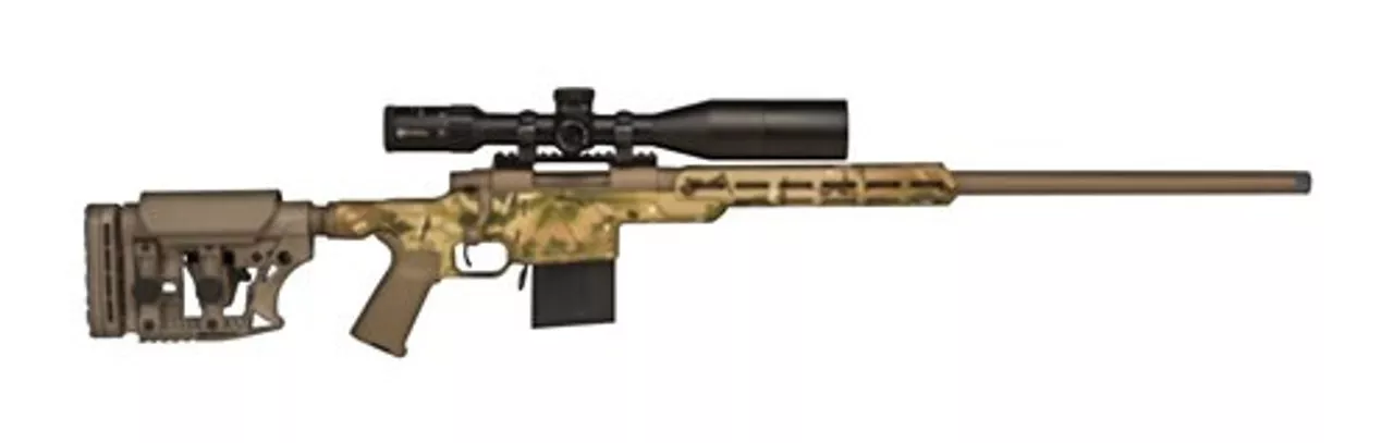HOWA APC .223 Scope Combo, Mag Kit, Aluminum Chassis, Multicam