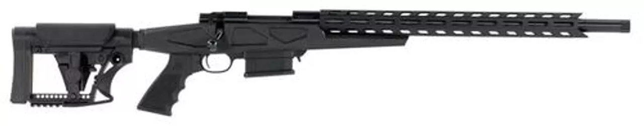 Howa HCR APC Rifle, .223 Rem, 20″ HB TC, 10rd, Luth-AR MBA-4 Aluminum Chassis