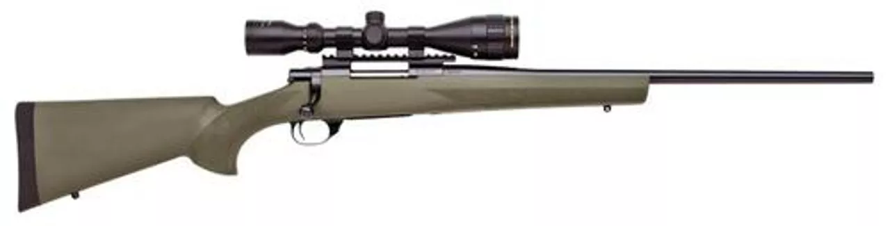 Howa + Hogue GameKing Scope Pkg Bolt 25-06 Rem 22.0″ Barrel, Hogue Stock Blued, 5rd