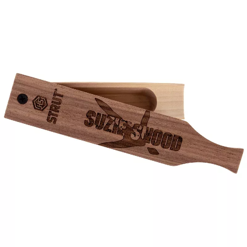 Hunters Specialties Suzie Snood Box Call, Brown Hardwood Turkey Sounds – HSSTR100169