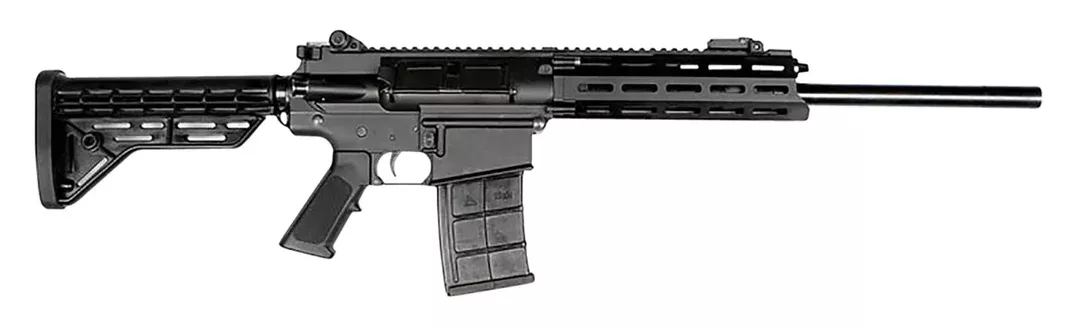 JTS Shotgun M12AR M12AR 12 Gauge Semi-Auto 3″ 5- 2.75″ Shells, 18.70″ Black Steel Barrel, Black Receiver w/Picatinny Rail, Black Synthetic Stock, M-LOK Forend, Black Polymer Grip