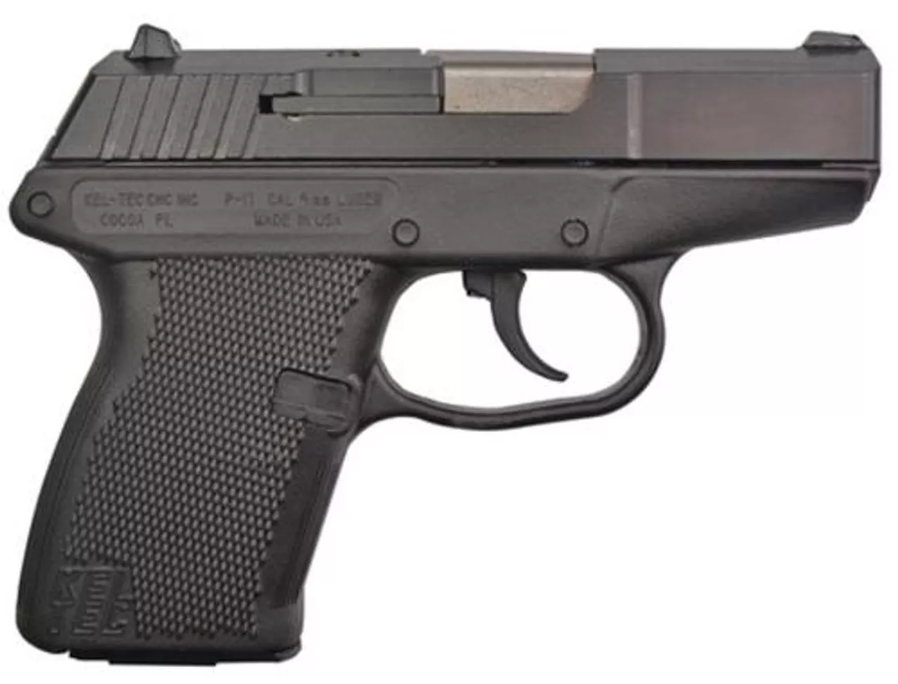 Kel-Tec 9mm 3 Barrel Black Polymer Grip 10 Rd Mag