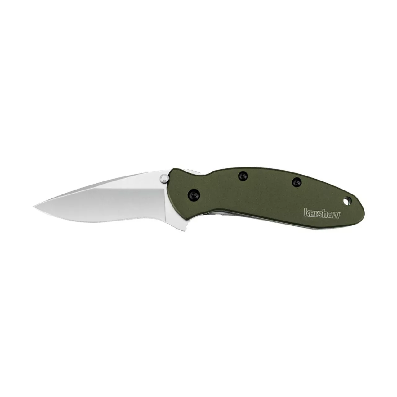 Kershaw Scallion Folding Kife Drop Point 2.4″ Olive