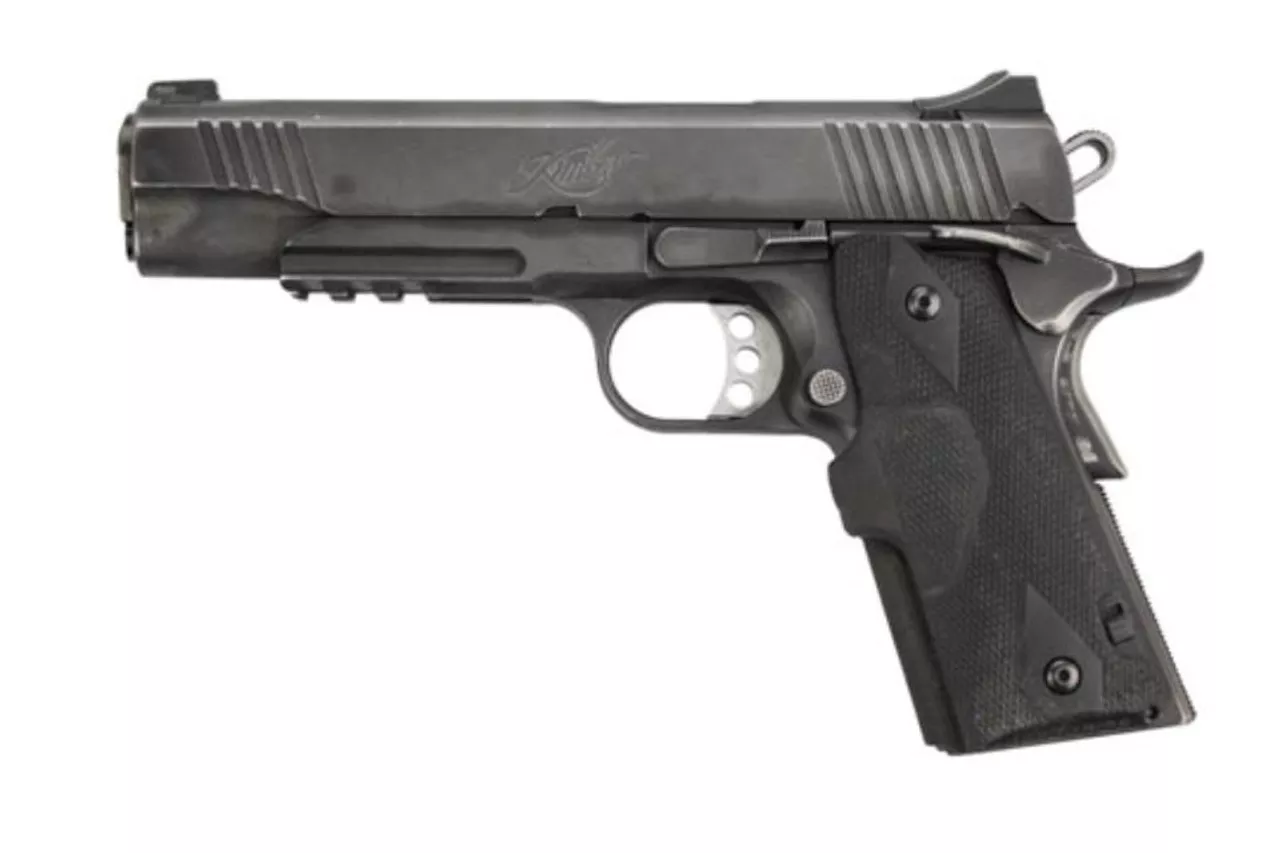 Kimber Custom TLE RLII 45ACP, Crim Trace Lasergrip, USED, NO MAGAZINE