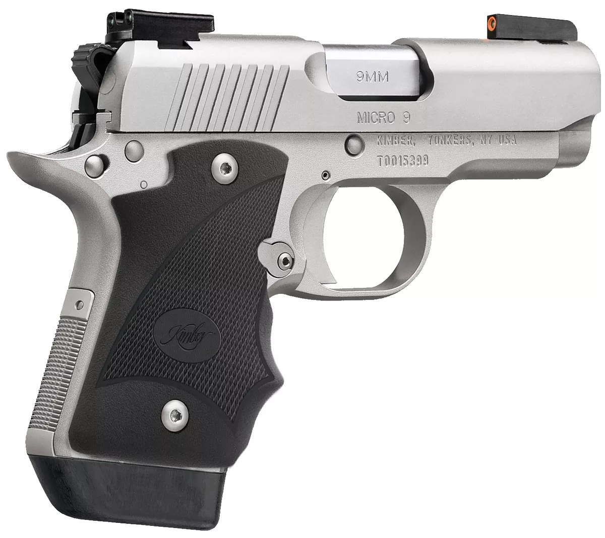 Kimber Micro 9 Stainless (DN) 9mm Pistol with Truglo TFX Pro Day/Night Sights