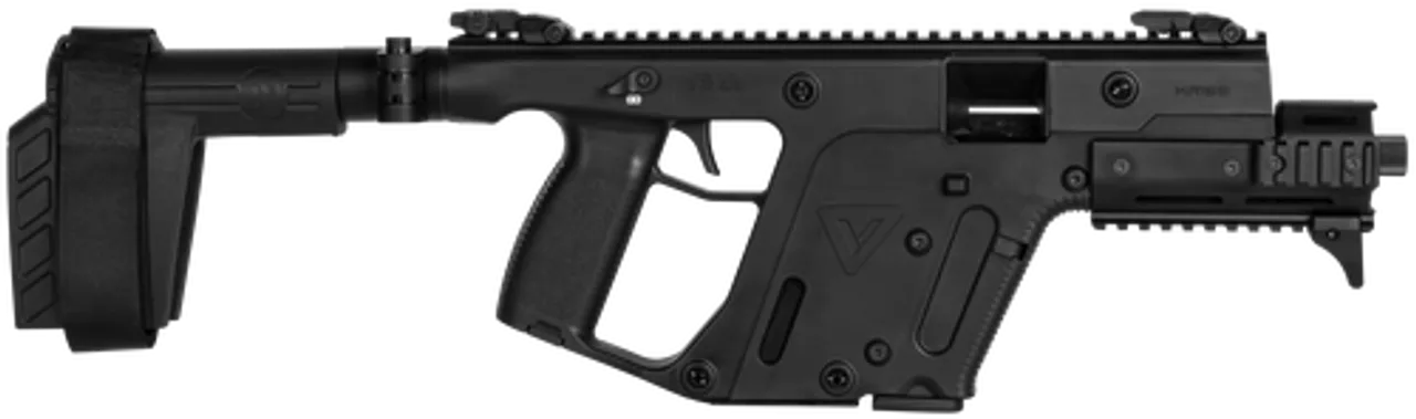 Kriss USA Vector Gen II SDP SB AR Pistol, 10mm, 6.5″, 15rd, Black