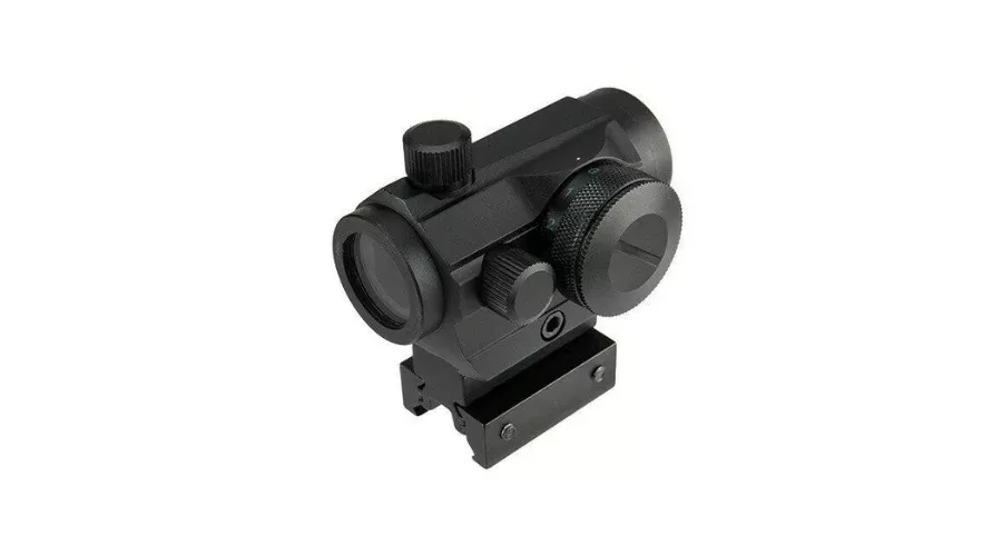 Lancer Tactical Full Metal Red/Green Dot Sight with Riser Mount, Black
