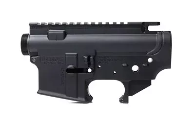 Lantac LA00302 SF15 Upper/Lower Set AR Platform Multi-Caliber Black Hardcoat Anodized