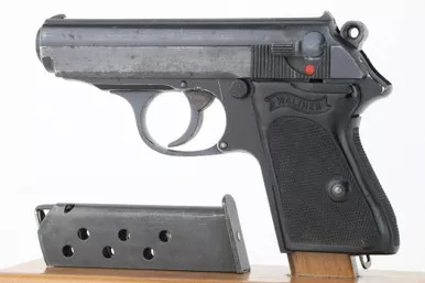 Late-War Dural Walther PPK - Black Grip