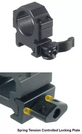 Leapers UTG 2-Piece Picatinny Rings 1-Inch Low