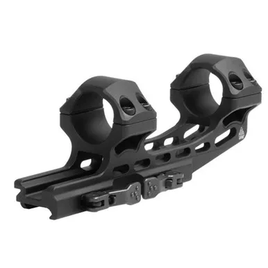 Leapers UTG Accu-Sync QR Cantilever Mount 1" High 50mm Offset Matte Black