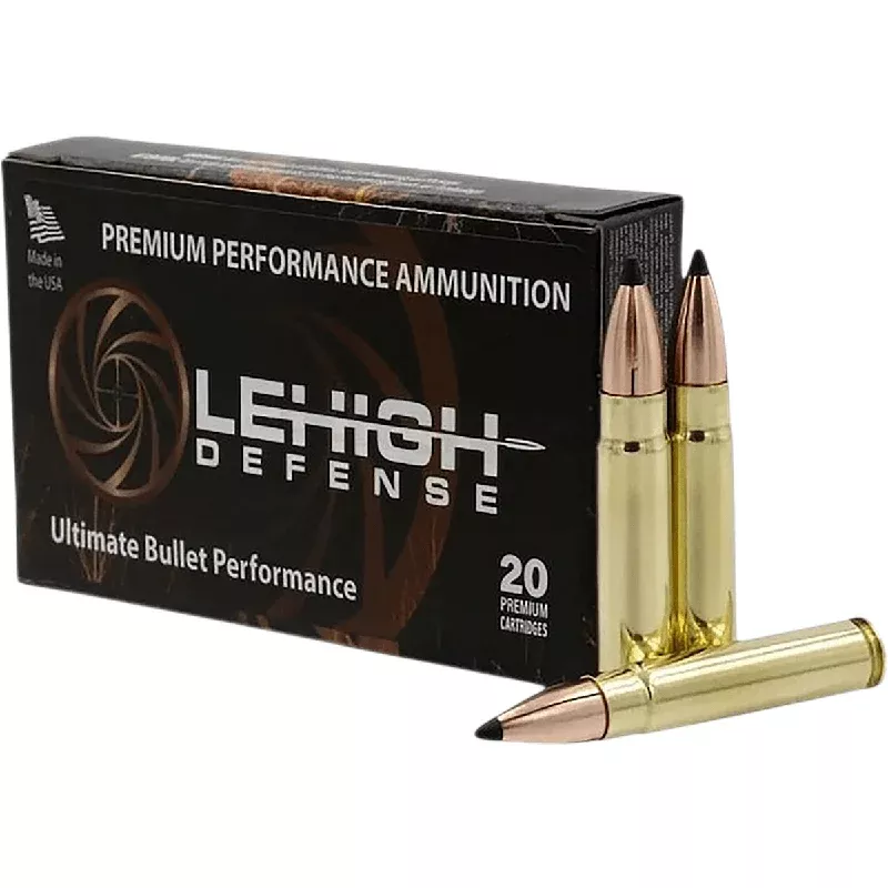 Lehigh Defense Tipped Extreme Chaos Ammo, 115gr 20 Per Box/10 Case 300 HAM’R – LA300HMR115TXC