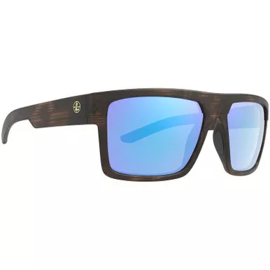 Leupold Becnara Sunglasses Matte Tortoise Frame Blue Mirror Lens